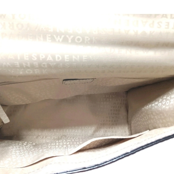 Kate Spade Doris Orchard Valley Handbag Sidewalk Beige Kelly Bag Retail $375 - Picture 7 of 13